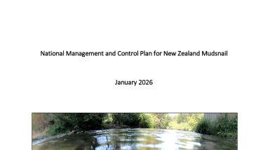 Draft Revised National Management and Control Plan for New Zealand Mudsnail