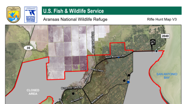 Aransas NWR 2022 Rifle Map