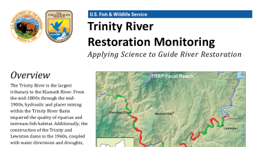 Trinity River Restoration Program: Restoration Monitoring