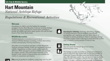 Hart Mountain NAR tear sheet Aug. 2022