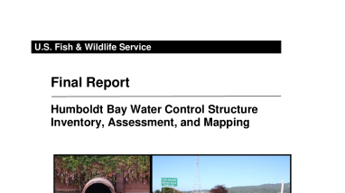 Humboldt Bay Water Control Structure Final Report