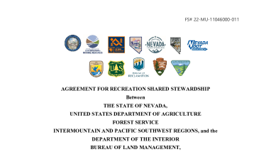 Nevada Agreement for Recreation Shared Stewardship (508)