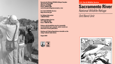 Sacramento River Refuge Ord Bend Leaflet for Sacramento National Wildlife Refuge Complex