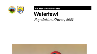 Waterfowl Population Status, 2022