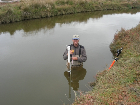 Restoration work in Salmon Creek.