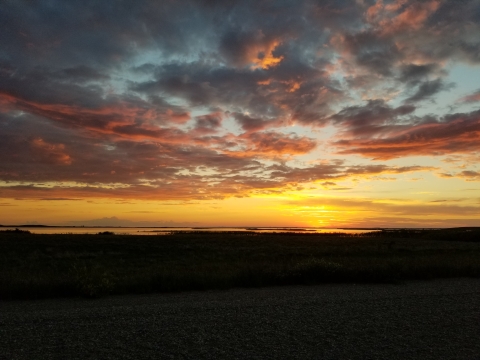 Sunset on Lake Audubon
