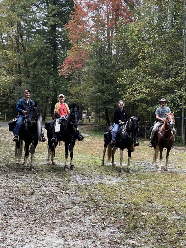 Equestrian camping Chattahoochee National Forest