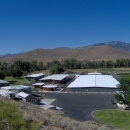 View of buildings and grounds at Lahontan National Fish Hatchery.