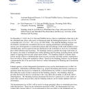 Standing Analysis for Effects to Whitebark Pine from Low Effect Projects and Whitebark Pine Restoration and Recovery Activities within Montana and Wyoming