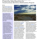 Frequently Asked Questions for Nonstructural Shoreline Stabilization Projects