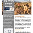 Restore New Mexico: Effects of Grassland Restoration on Banner-Tailed Kangaroo Rats Case Study Handout