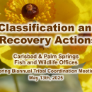 2025 Spring Tribal Coordination Meeting - Listing and Recovery Update