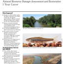 Nishnabotna Fertilizer Spill Natural Resource Damage Assessment and Restoration: 1 Year Later