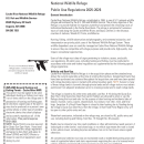 Cache River National Wildlife Refuge Public Use Regulations