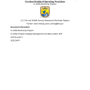Invasive Carp eDNA Program Database Management and Map Creation Standard Operating Procedure