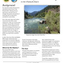 Water Temperature Monitoring in the Klamath Basin