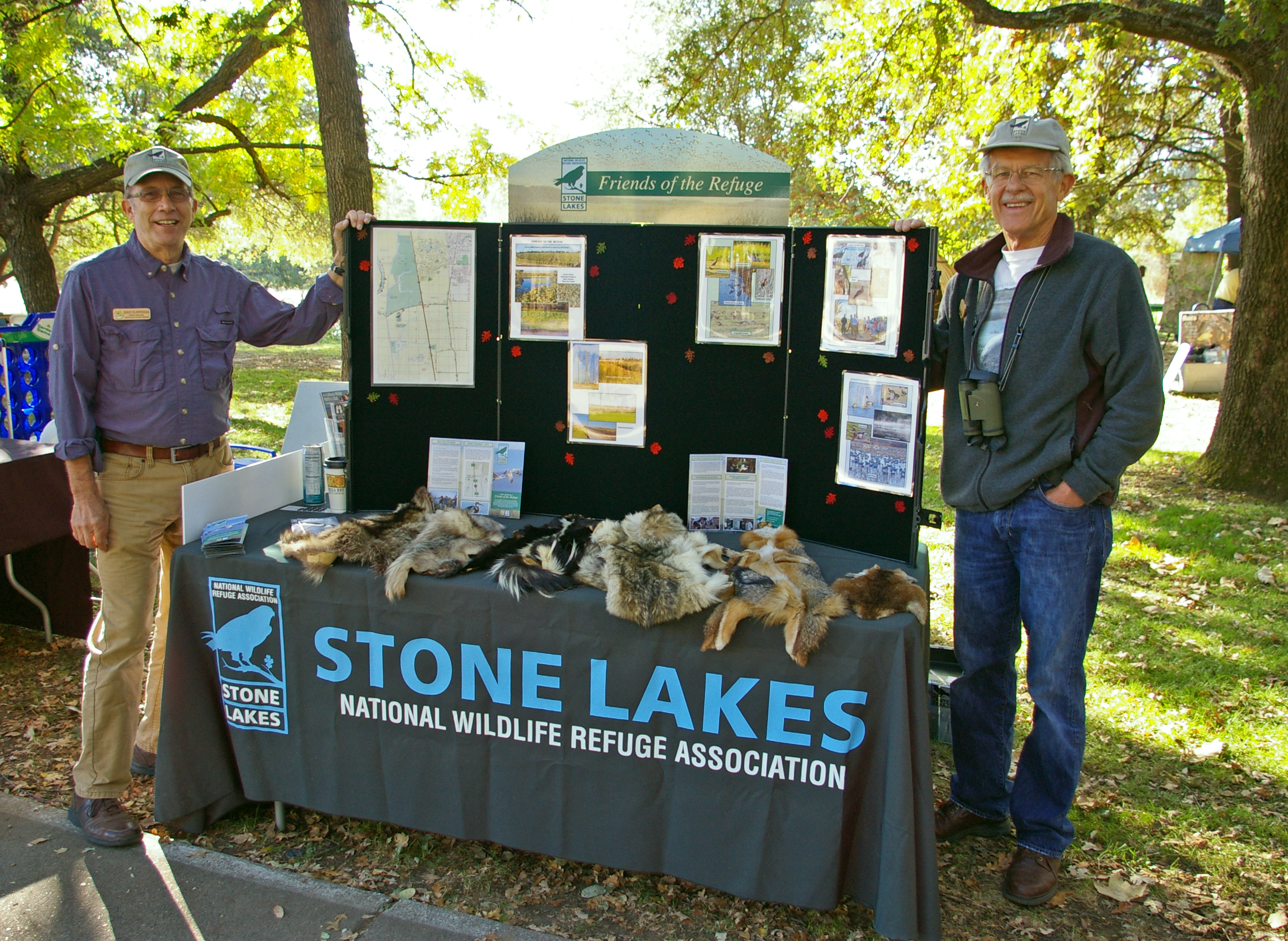 Friends of Stone Lakes outreach table