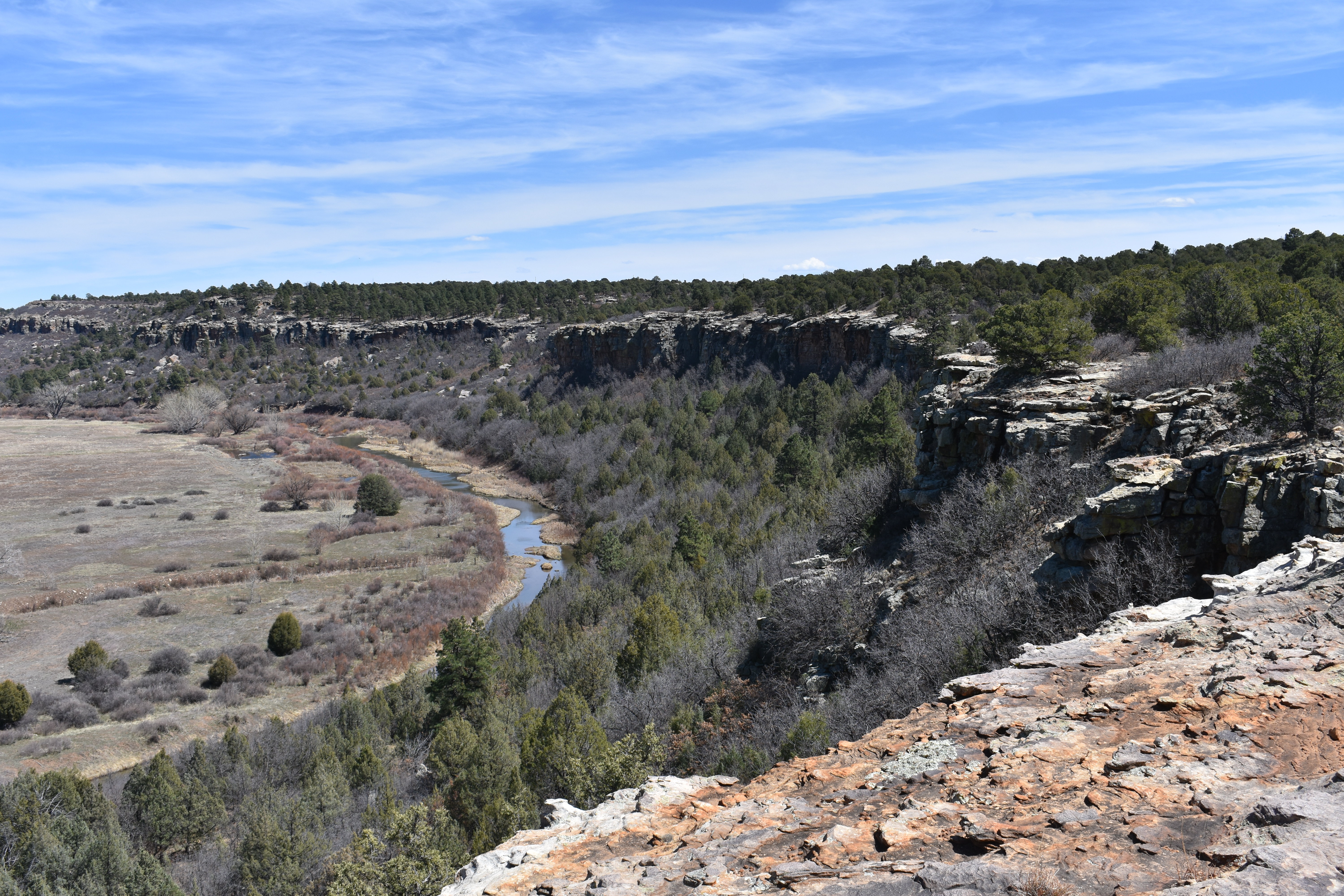 Scenic view from the Juniper Trail overlook 