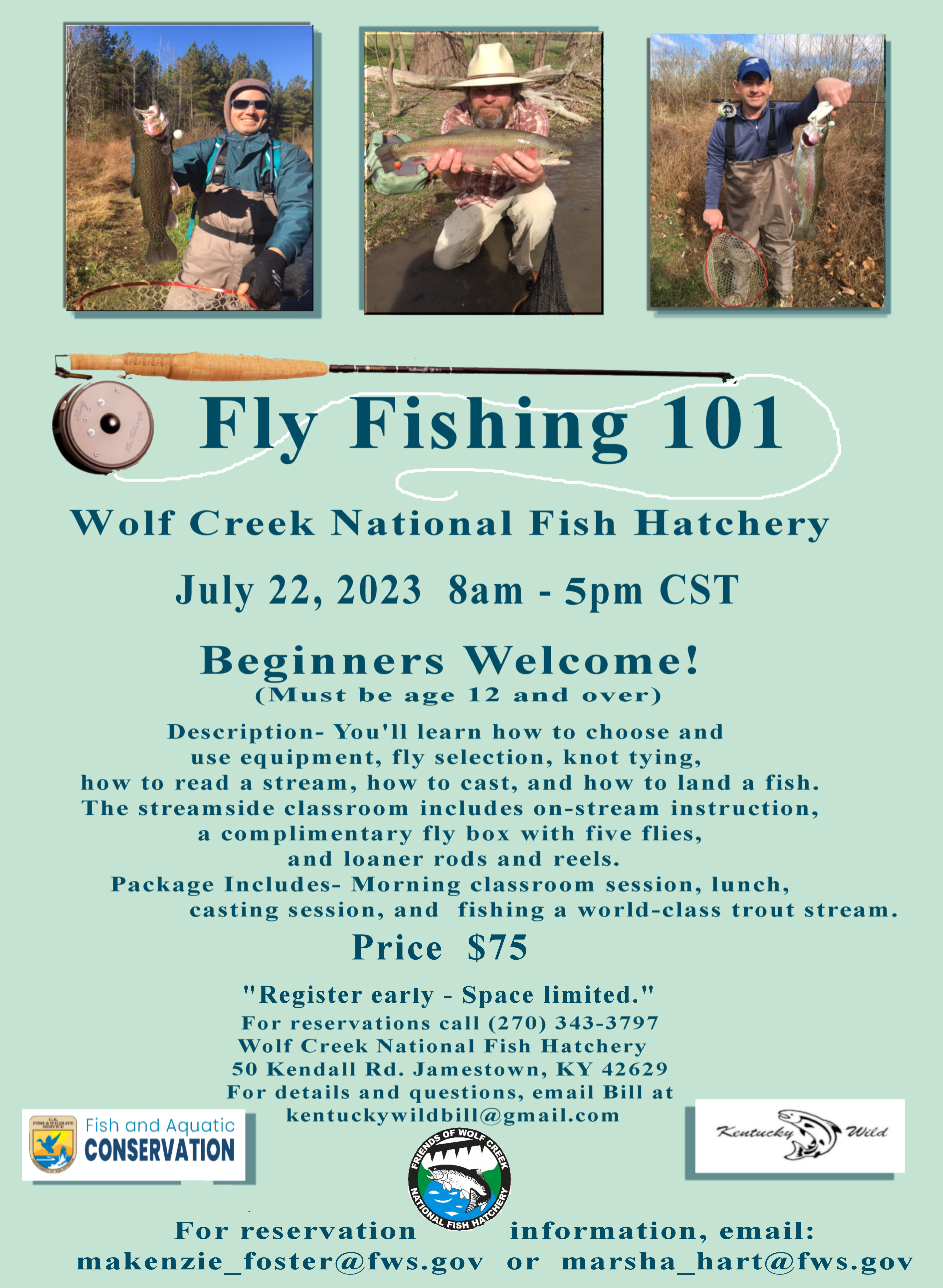 Fly Fishing 101 flyer