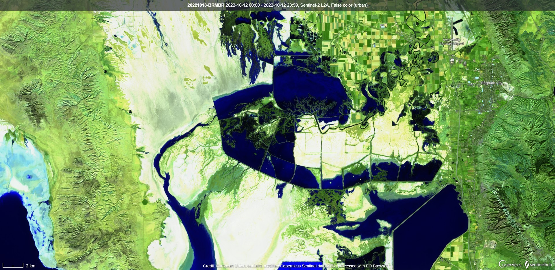 Current Water Conditions at Bear River Migratory Bird Refuge FWS.gov
