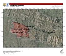 Map of Closed area during Elk Hunt 12/6/22-12/8/22
