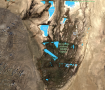 Satellite Imagery of Fish Springs National Wildlife Refuge from October 16, 2026.