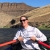 Dan Spencer, Information & Education Specialist, rafting down the John Day River