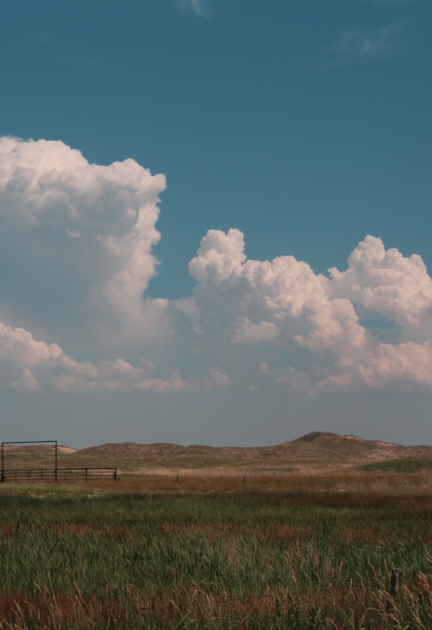 Clouds in the Nebraska Sandhills