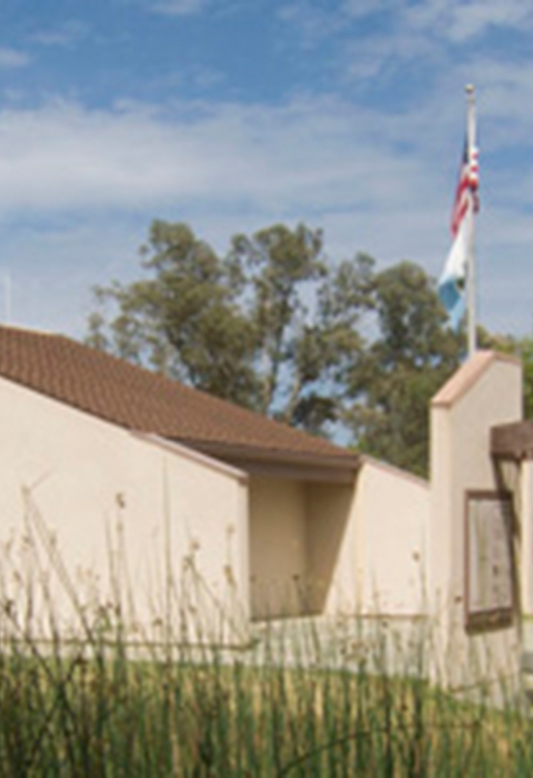 Picture of the Visitor center and headquarters at the Sacramento NWR