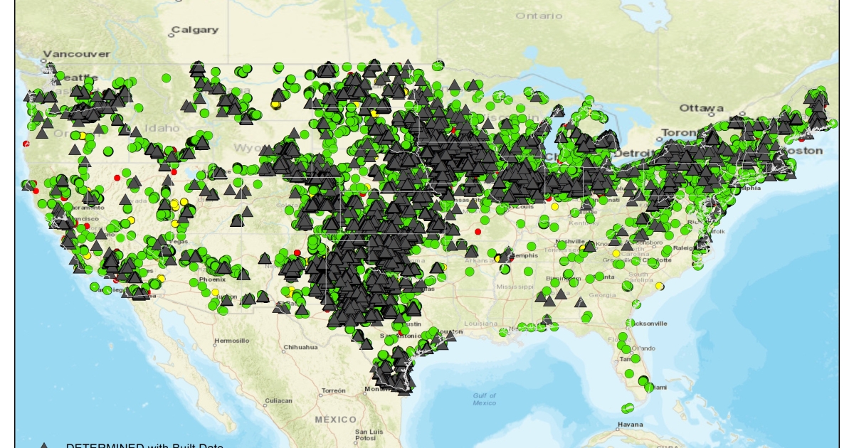 Federal Aviation Administration (FAA) Wind Turbine Location Data | U.S ...