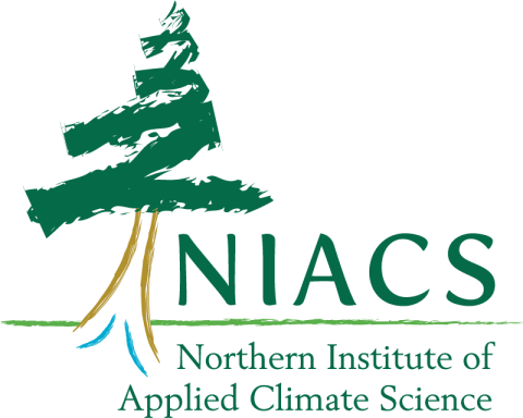 Northern Institute of Applied Climate Science Logo Northern Institute of Applied Climate Science Logo