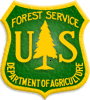 Logo for the US Forest Service