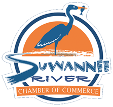 Logo for the Suwannee River Chamber of Commerce, Florida