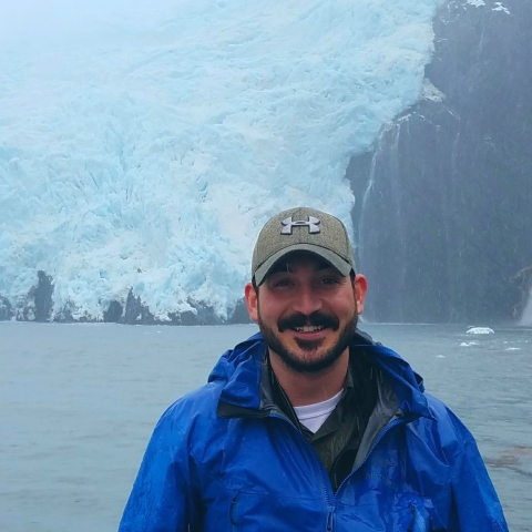 Antony Hewitt in the field