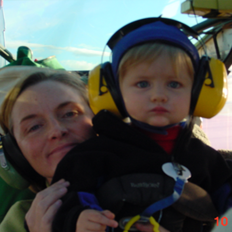 Charla Sterne posing for USFWS Alaska Region Science Applications staff profile image.
