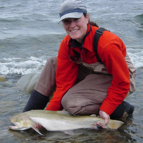 Fish Biologist, Miranda Plumb