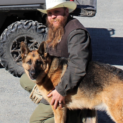 Dusty Carmello at Tetlin National Wildlife Refuge