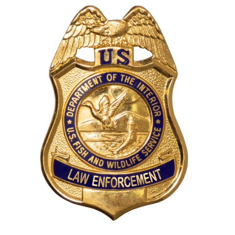 USFWS badge office of law enforcement