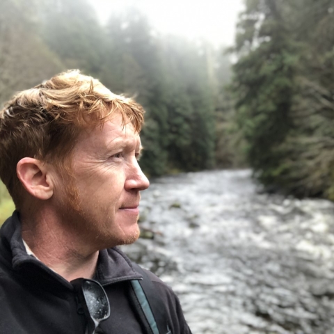 Image of Sean Connolly, Program Analyst and Outreach Specialist with the U.S. Fish and Wildlife Service's Pacific Region Fish and Aquatic Conservation Program.