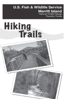 An image of the cover for the hiking trails brochure.