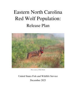 Eastern North Carolina Red Wolf Population 2023-2024 Release Plan