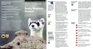 Refugio Nacional de Vida Silvestre Rocky Mountain Arsenal Mapa de los Senderos y Recorrido por la Vida Silvestre