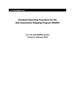 Standard Operating Procedures for the Risk Assessment Mapping Program (RAMP)