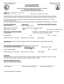 Upper Miss Refuge 3-2439 Lost Mound Unit youth Hunt Application.2023.pdf