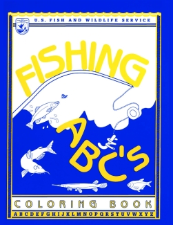 An image of the Fishing Coloring Book.