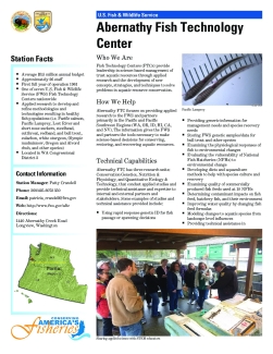 Fact Sheet for Abernathy Fish Technology Center