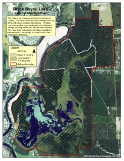 Black Bayou Lake NWR Avenza Map
