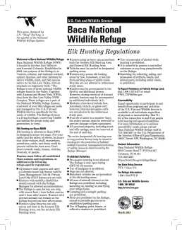 Baca National Wildlife Refuge Elk Hunting Regulations and Map information tear sheet_3.23.22).pdf