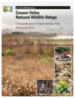 Canaan Valley NWR Comprehensive Conservation Plan