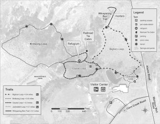 Desert NWR - Corn Creek Trail Map (508)